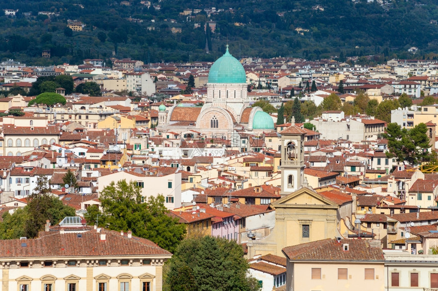 意大利老城的上空图片