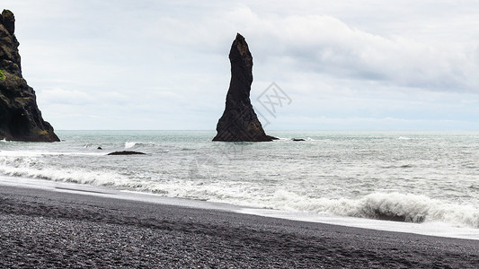 雷尼斯德兰加尔北极的岩石高清图片