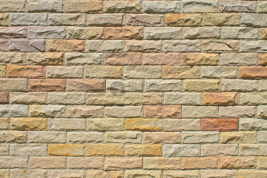 白色现代石块砖墙表面模式d图片