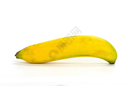 关闭白色背景隔离的香蕉芭蕉高清图片素材
