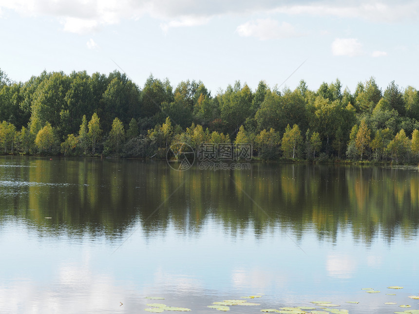 夏季俄罗斯河图片