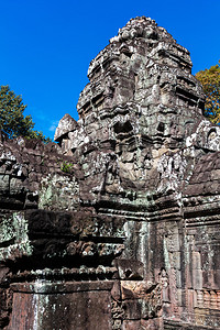 TaSom寺庙废墟柬埔寨暹粒图片