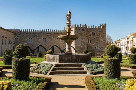 圣巴拉花园和布加葡萄牙城堡图片