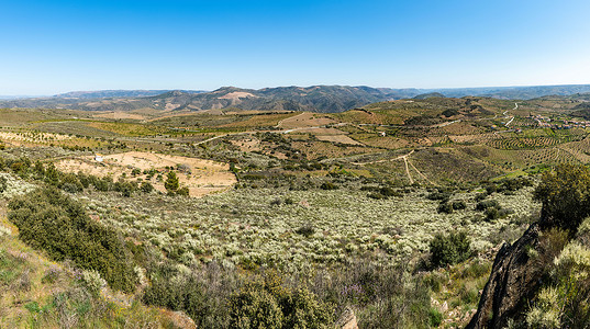 葡萄牙VilaNovadeFozCoa圣加布里埃尔对周围地貌的看法背景