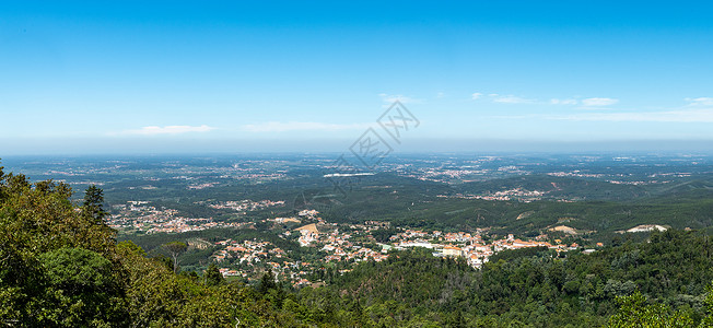从布萨科卢索米哈达阿维罗航空全景图葡萄牙图片