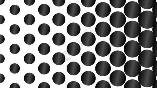黑白波尔卡点流行艺术创作设计矢量说明半调背景背景图片
