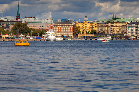 斯德哥尔摩瑞典旧城堤岸图片