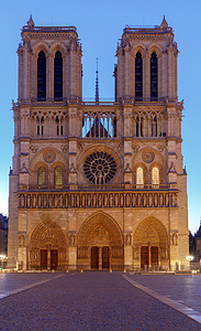 巴黎圣母院法国圣母大教堂楼图片