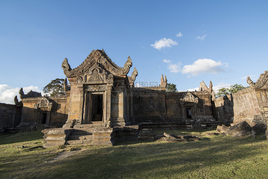 柬埔寨西北部柏威夏省SraEm镇以北的Prsat柏威夏高棉寺庙柬埔寨SraEm2017年11月柬埔寨SRAEMPRASAT柏威夏图片