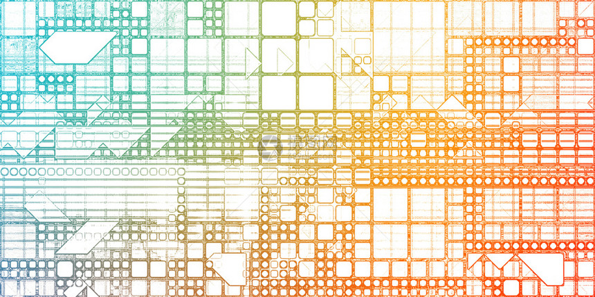 未来数据视觉化清洁摘要背景艺术未来数据图片