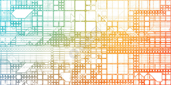 未来数据视觉化清洁摘要背景艺术未来数据背景图片