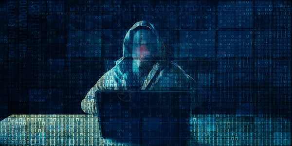 黑客集团非法获取数据的字犯罪高清图片