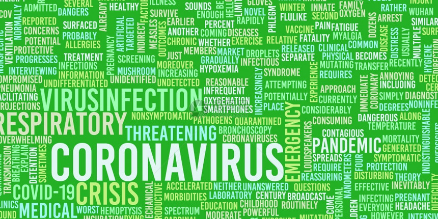 科罗纳危机作为全球大流行病紧急情况图片
