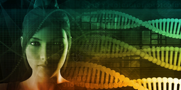 遗传DNA序列或指纹科学分类概念遗传DNA序列图片