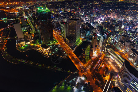 城市夜景风光图片