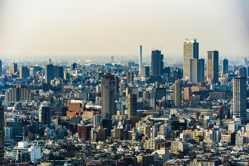 日本东京市风景图片