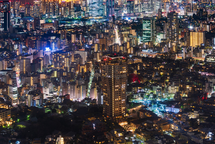 日本东京市风景图片