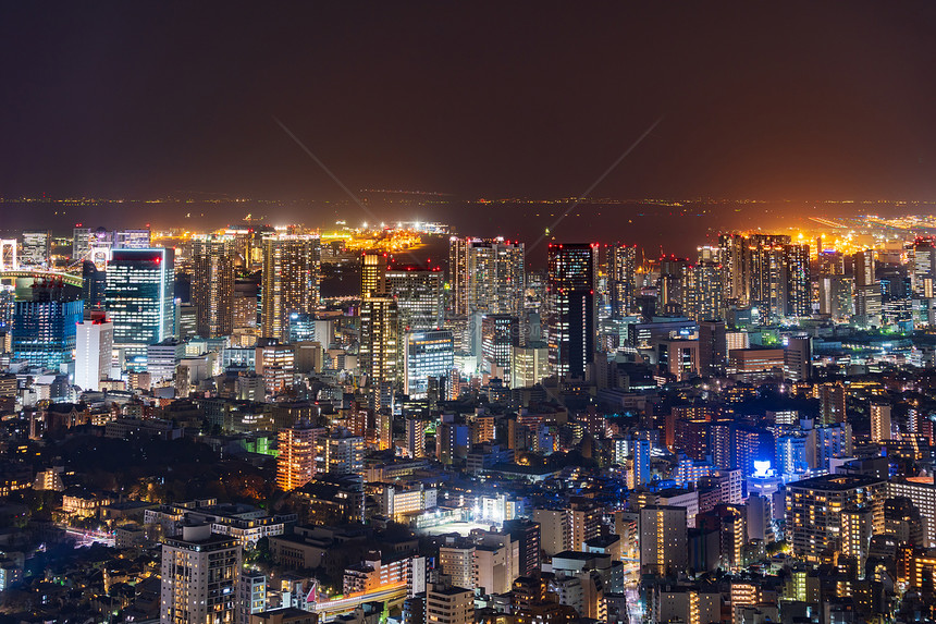 日本东京市风景图片