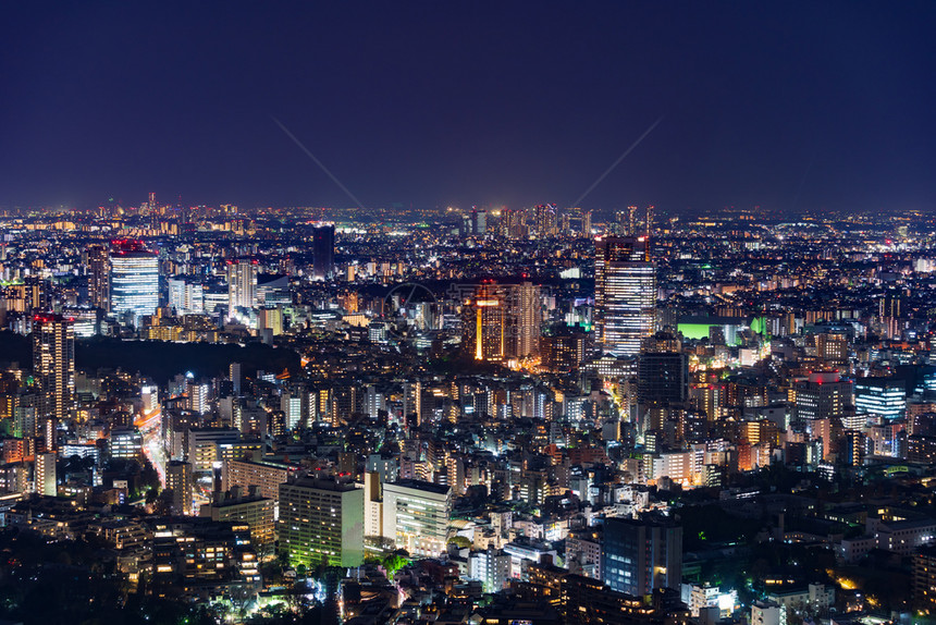 日本东京市风景图片