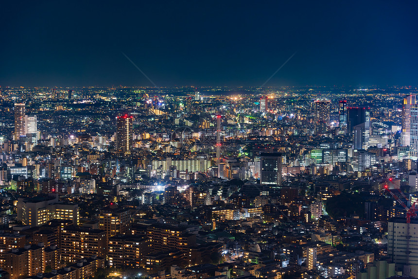 日本东京市风景图片