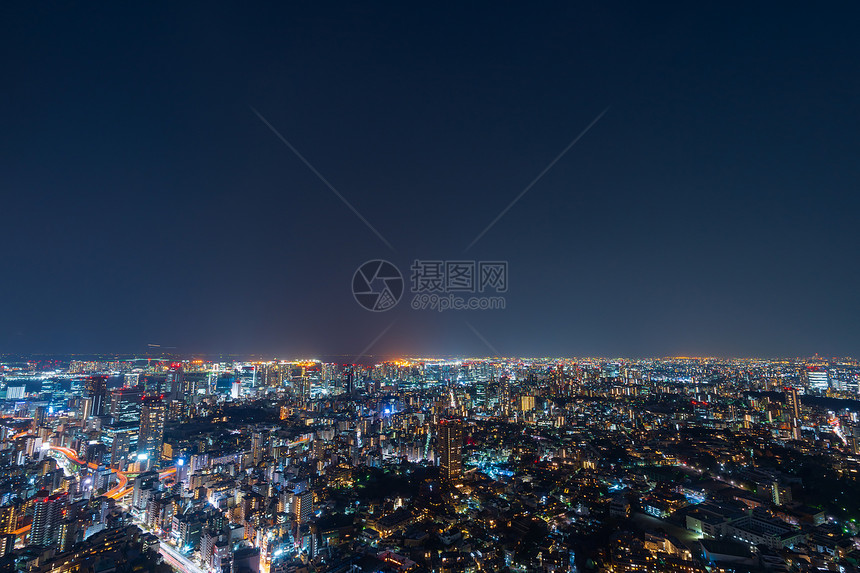 日本东京市风景图片