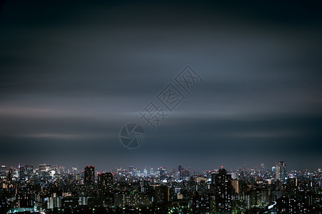 日本东京夜市风景高清图片