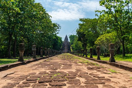泰国布里拉姆市PrasatKhaoPhanomRung历史公园图片