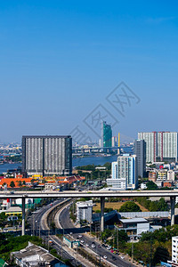 泰国曼谷市景和交通公路图片