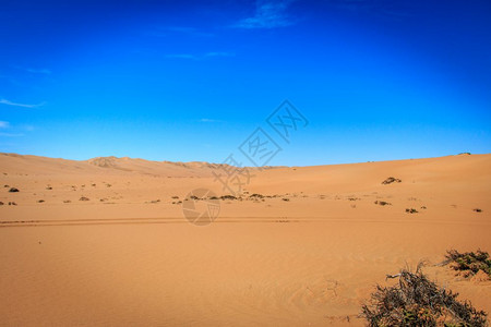 热夫雷尚贝坦纳米比亚布沙漠的丘背景