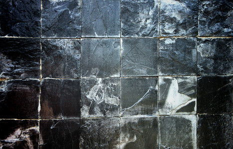 旧的地底灰色瓷砖用于背景图片