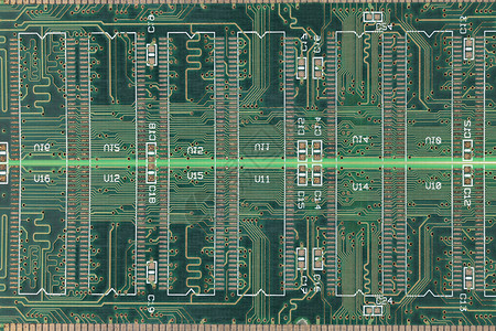 技术背景电子路板绿版背景图片