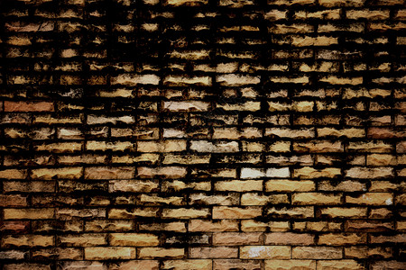 背景的旧砖墙暗色背景图片