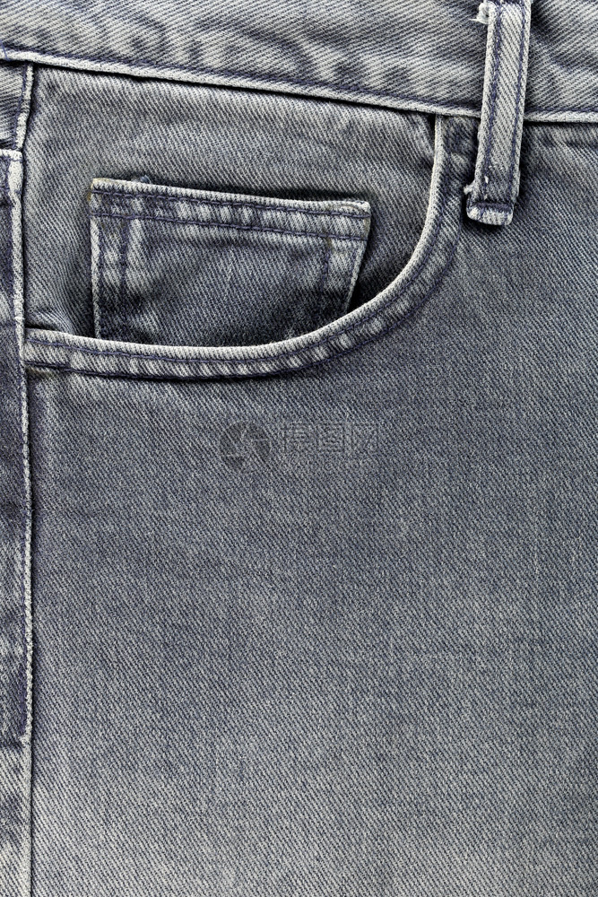 设计时装背景的牛仔裤前口袋图片