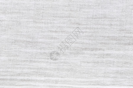 用于清洁的布料背景设计和粗糙表面的白色原织物纹理图片