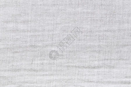细绒棉用于清洁的布料背景设计和粗糙表面的白色原织物纹理背景