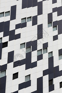 建筑物侧面的设计背景带有白色和黑的颜背景图片