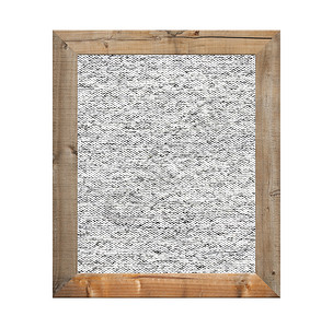 旧木板被孤立白色背景有灰布料背景图片