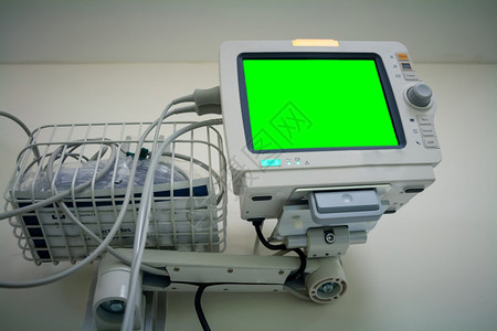 病房内有医疗监控器病房内有电动心图放大屏幕图片