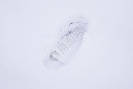 雪地里的脚印雪地里的人类脚印雪中的小路雪地里的人类脚印雪中的小路背景