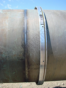 管道上焊接缝合点焊连技术高清图片