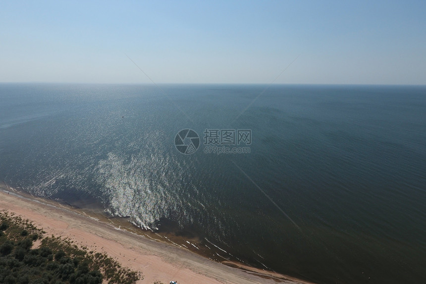 Azov海的顶端视图滨度假胜地图片