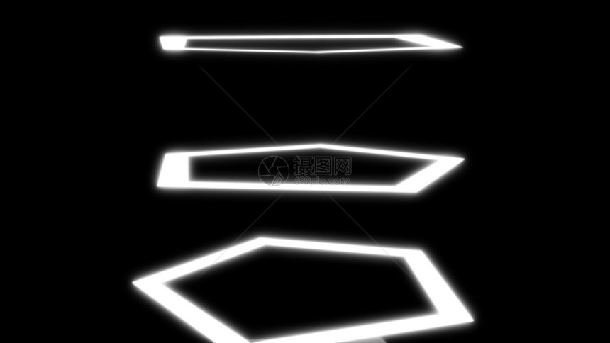 黑色空间的抽象线形多边3D翻背景计算机生成黑色空间的抽象线形多边3d转换背景计算机生成图片