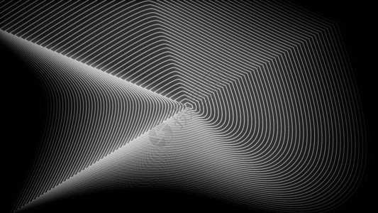 波线计算机生成的背景3D转换抽象波线3D转换图片