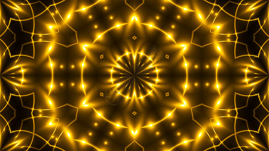 美丽的抽象甘蓝光碎形金3D翻背景计算机生成背景碎形金光3d翻背景计算机生成背景图片