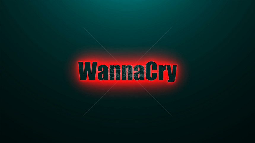 WANCry文字以上光背景3D翻计算机生成文字以上光背景3d转换背景计算机生成图片