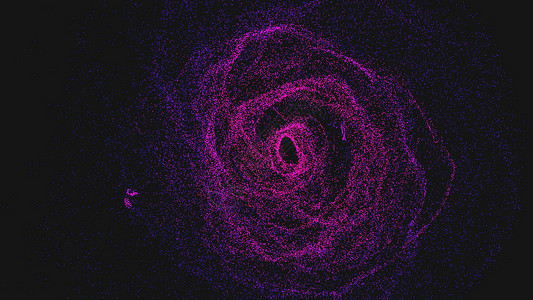 以螺旋形状计算机生成背景3D许多以螺旋形状3D生成灰闪的灰粒图片