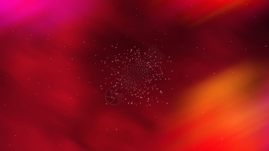 变与不变与许多小恒星的红空间活动现代的3D变抽象计算机生成与许多小恒星的红空间活动计算机生成设计图片
