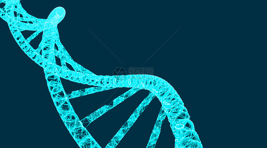 DNA分子螺旋医学研究和科创造病媒说明现代背景医学和科创造病媒说明图片