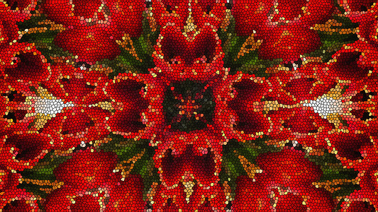 鲜花美丽的装饰品3DD计算机生成的背景鲜花3d使计算机生成的背景图片