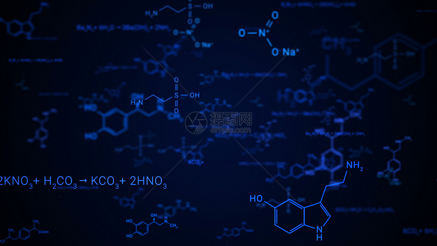 六边形结构分子3D投影科学技术和医概念的几何抽象背景六边形技术和医学概念的抽象背景图片